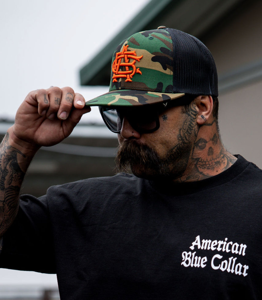 ABC Camo w/ black mesh