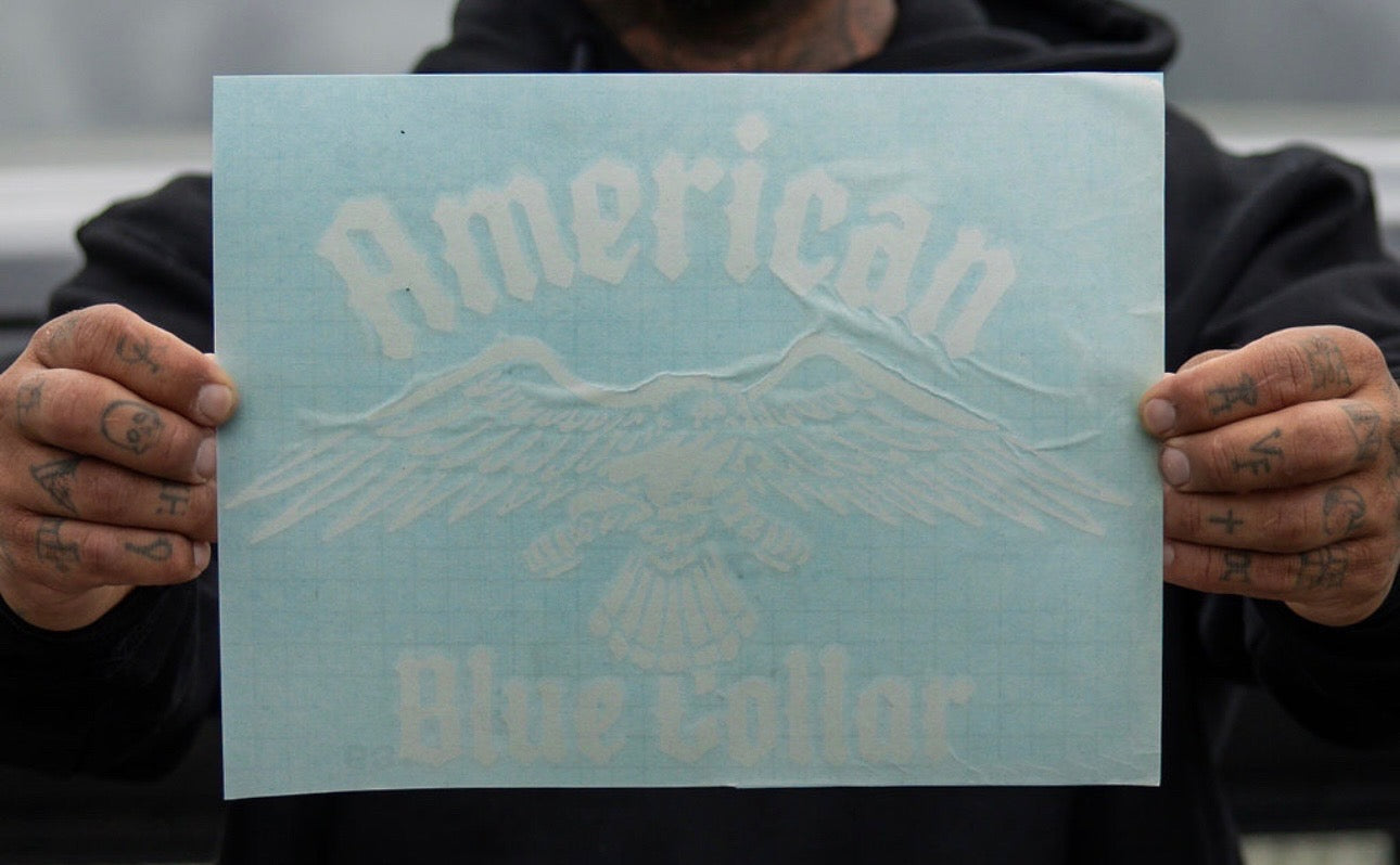 Red Eagle Truck Decal