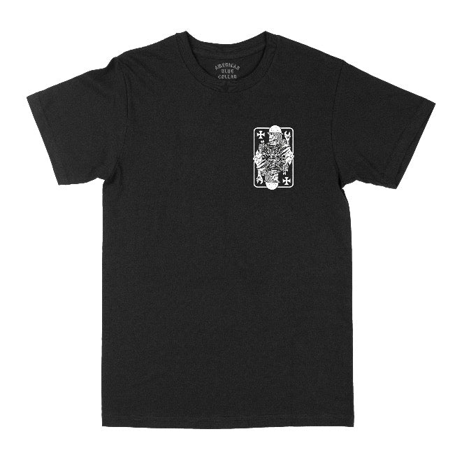 Blue Collar Card Shirt Black