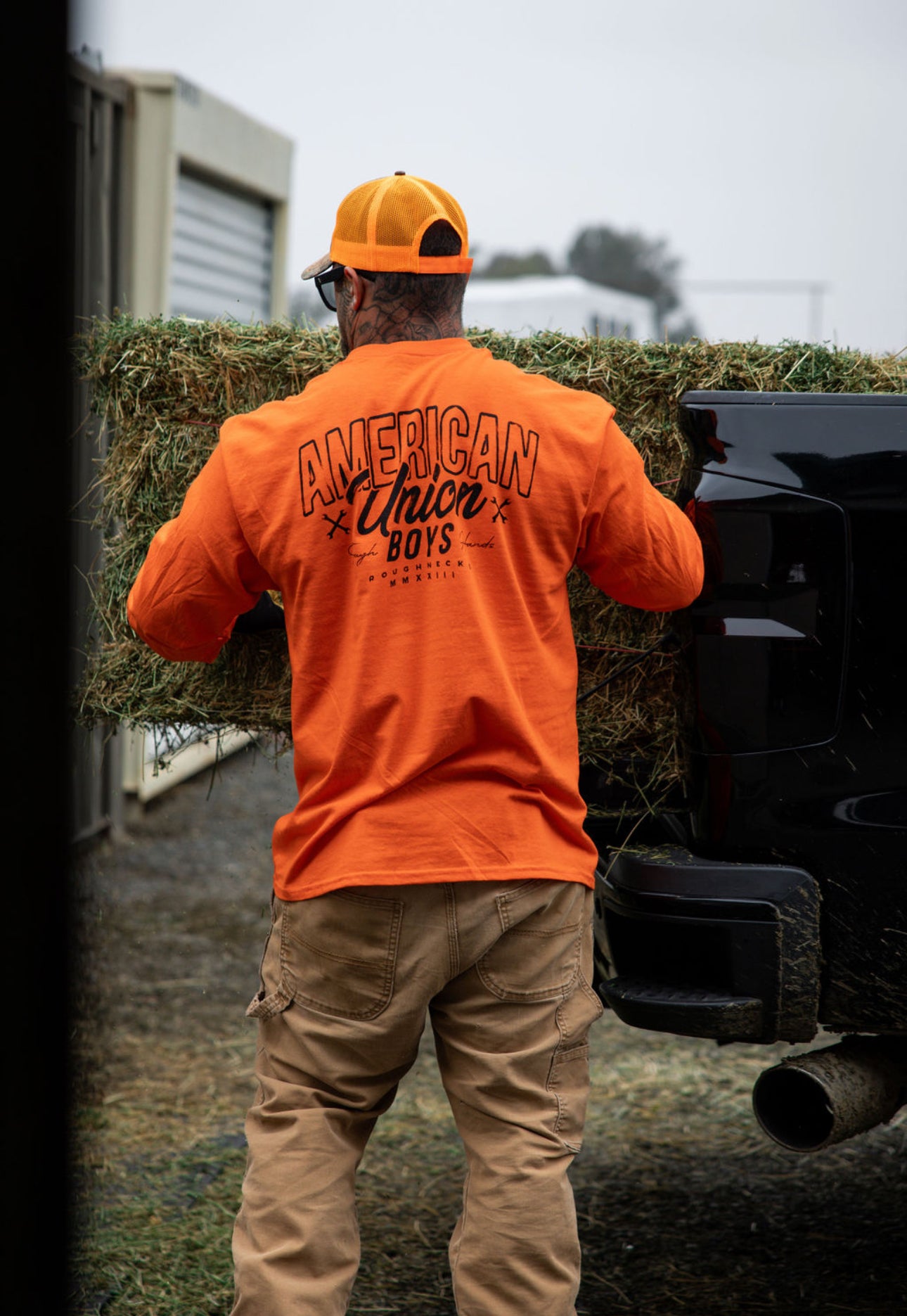 Union Boys Orange Long Sleeve