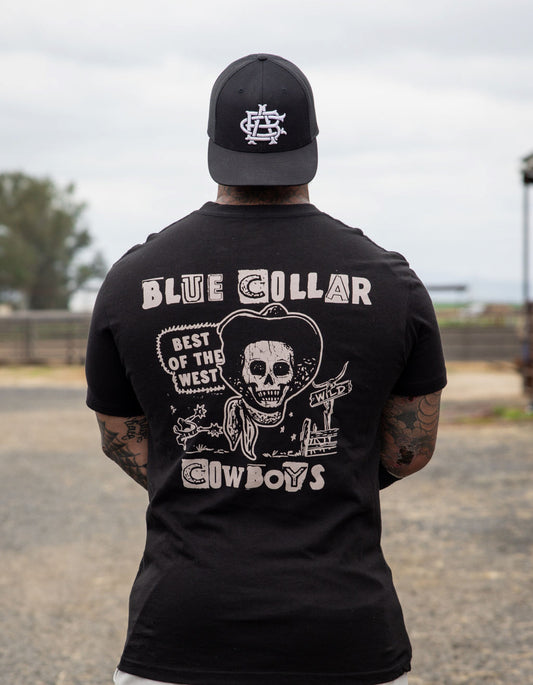 Blue Collar Cowboys Shirt Black