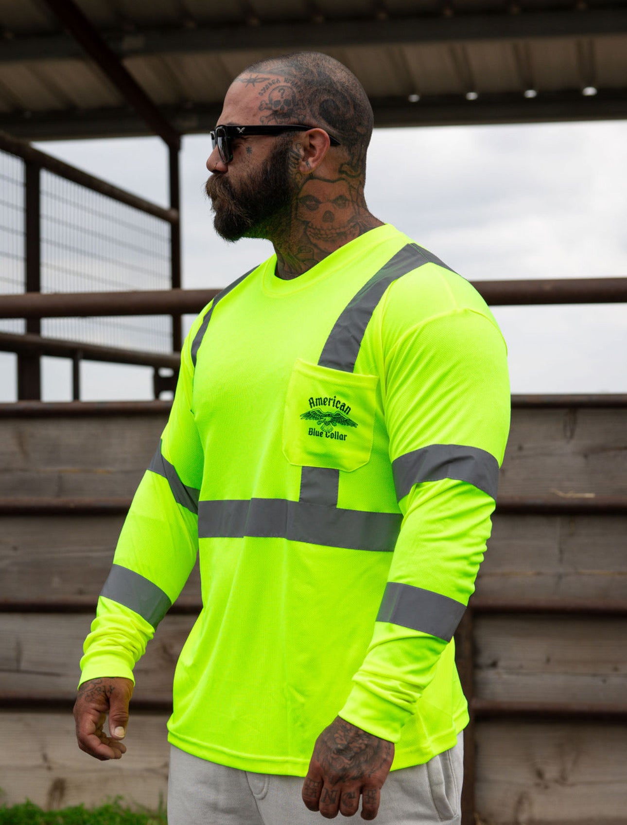High Viz Reflective Shirt Yellow