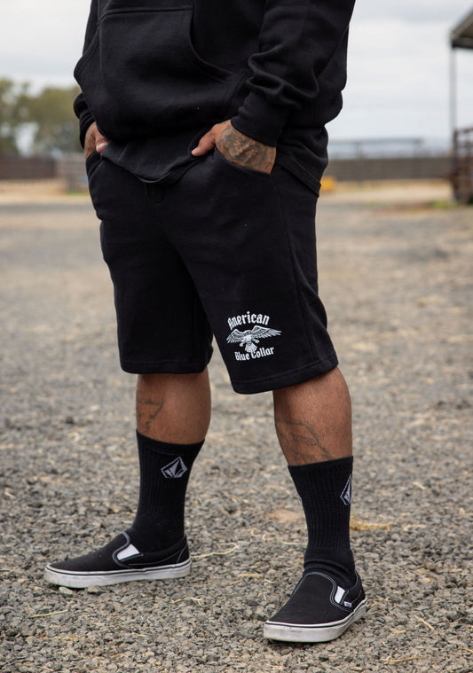 ABC Sweat Shorts Black
