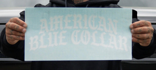 ABC Old English Truck Decal